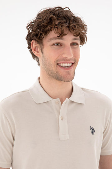 USPA Men Polo Single Color Horse Stone VR049 USPOM274 US POLO ASSN.